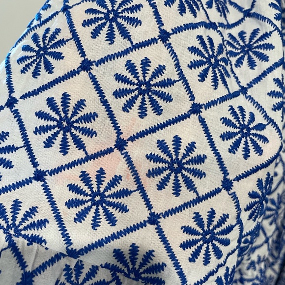 Women's DRAPER JAMES RSVP™ Embroidered Baby Doll Dress (see pics) - Picture 6 of 10